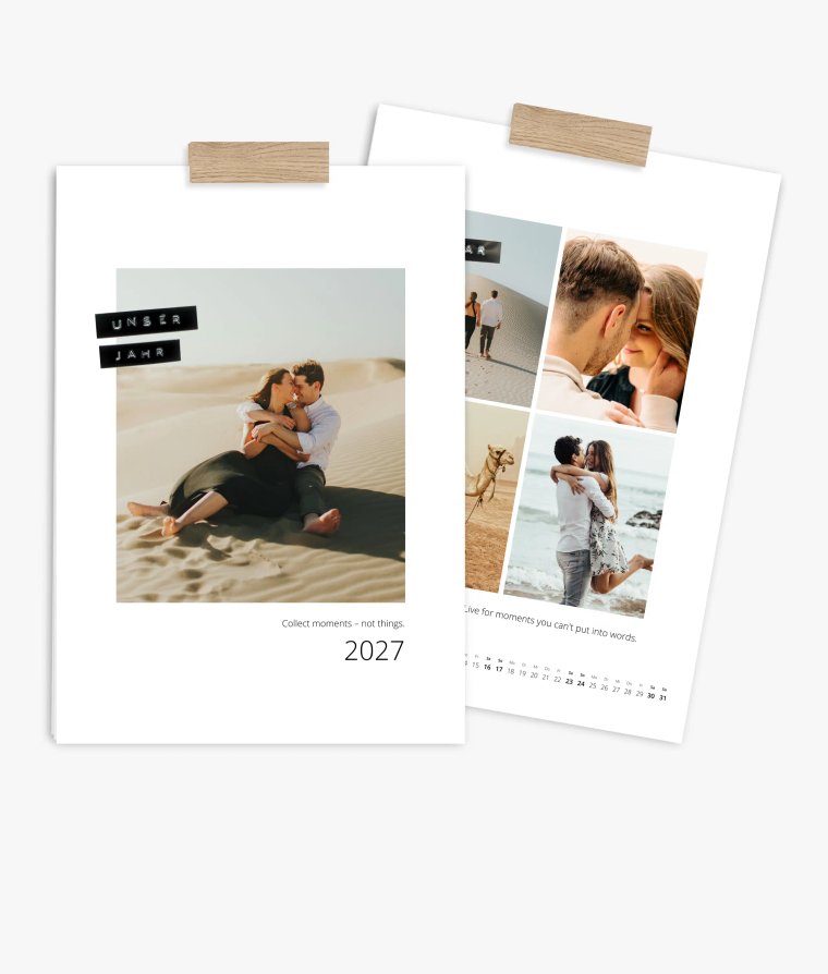 Wandkalender Modern Label