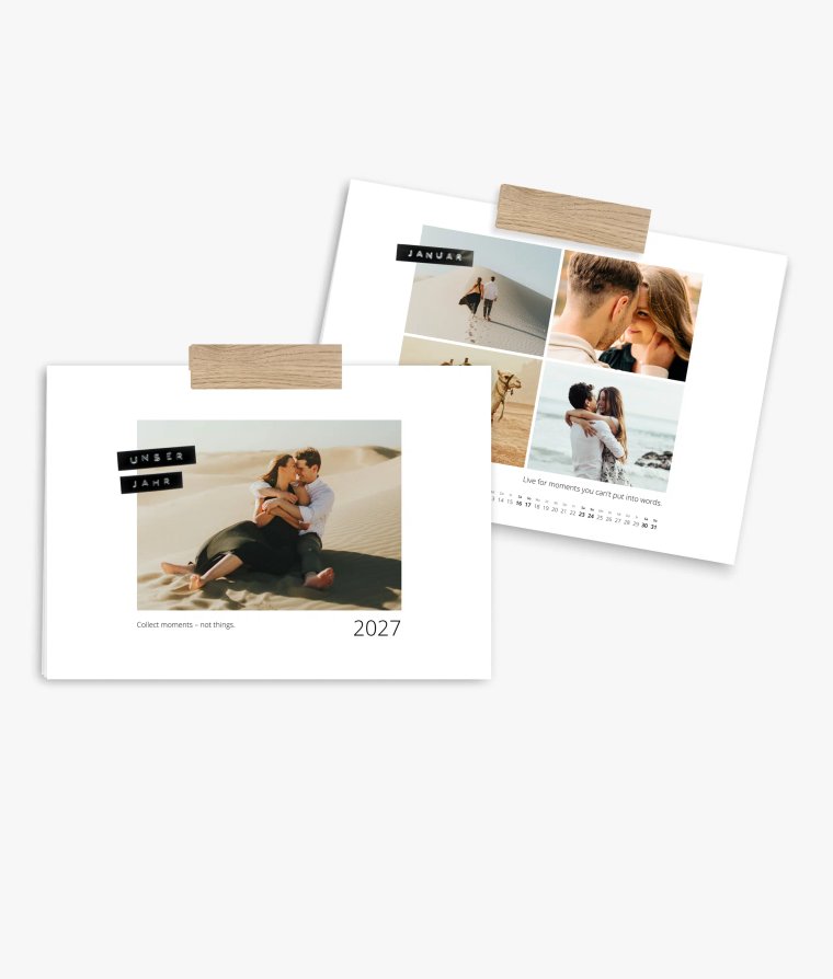 Wandkalender Modern Label