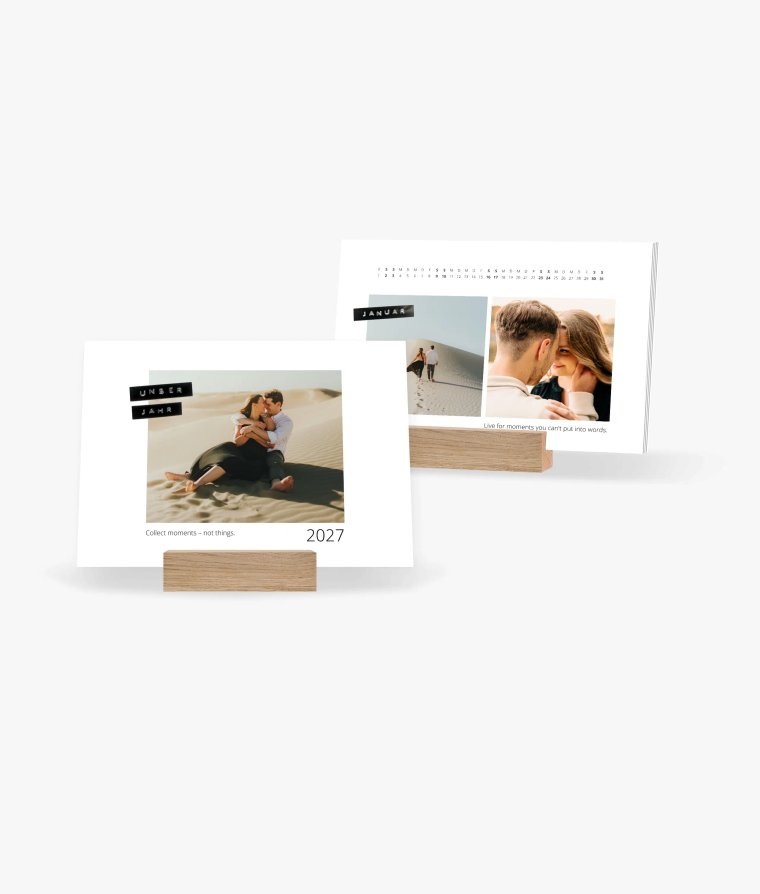 Tischkalender Modern Label