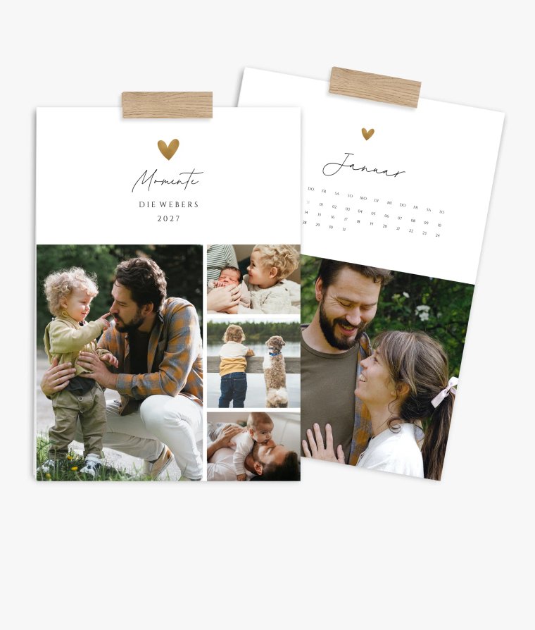 Wandkalender Heartfelt