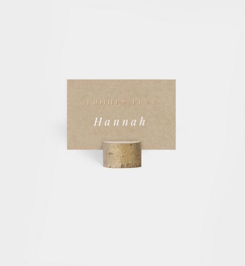 Tischkarte weihnachten/privat/tischkarte/occasion Harmony · Crafty