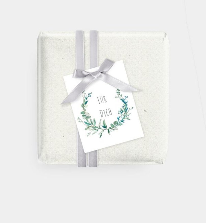 Geschenkanhänger Kommunion Soft Green