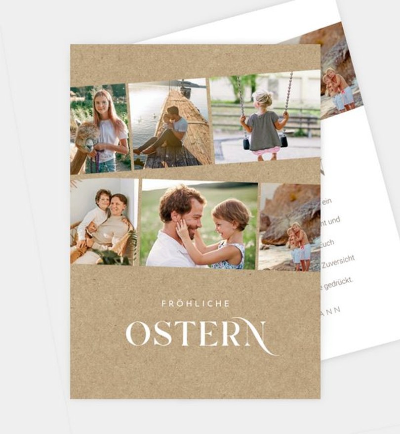 Grußkarte Ostern Graceful Easter