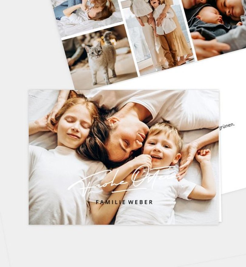 Grußkarte Ostern Contemporary