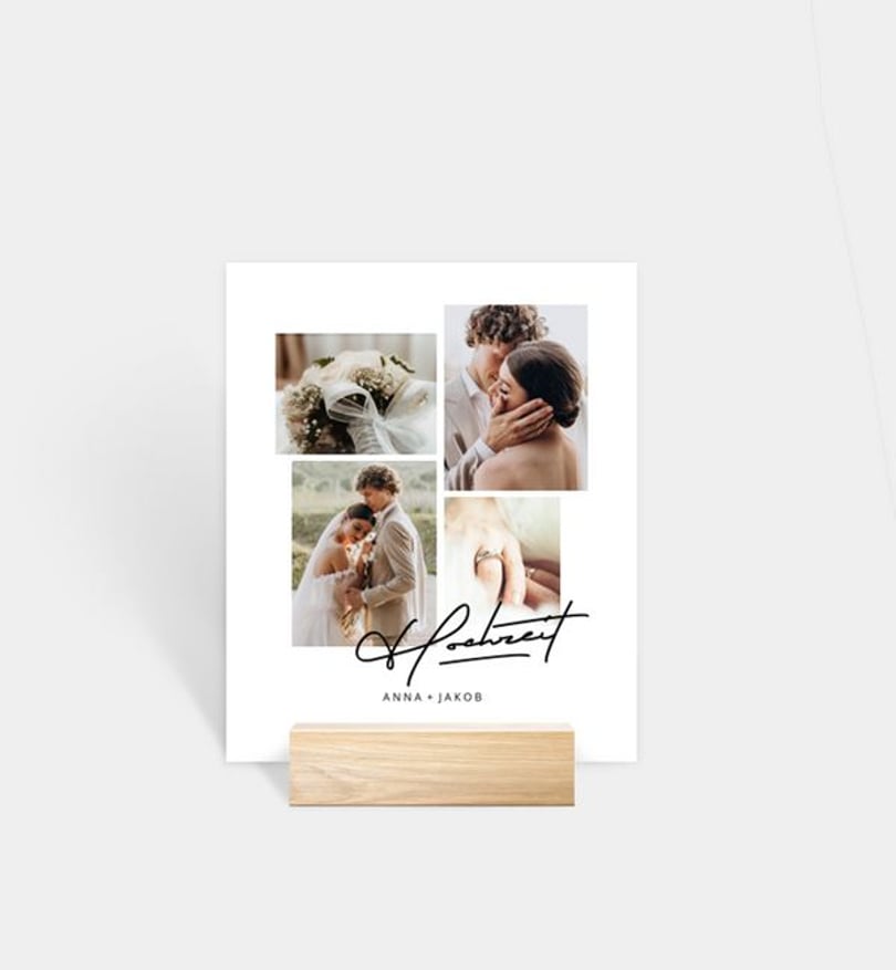 Fotoaufsteller allgemein/fotoaufsteller/occasion Contemporary Wedding