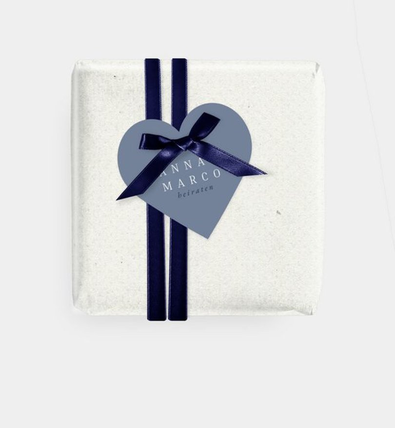 Geschenkanhänger Hochzeit Montes