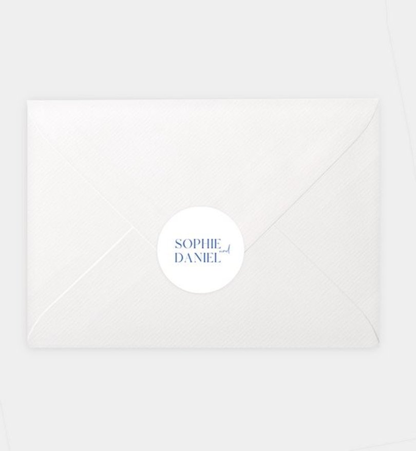 Siegelsticker Hochzeit Lovers do