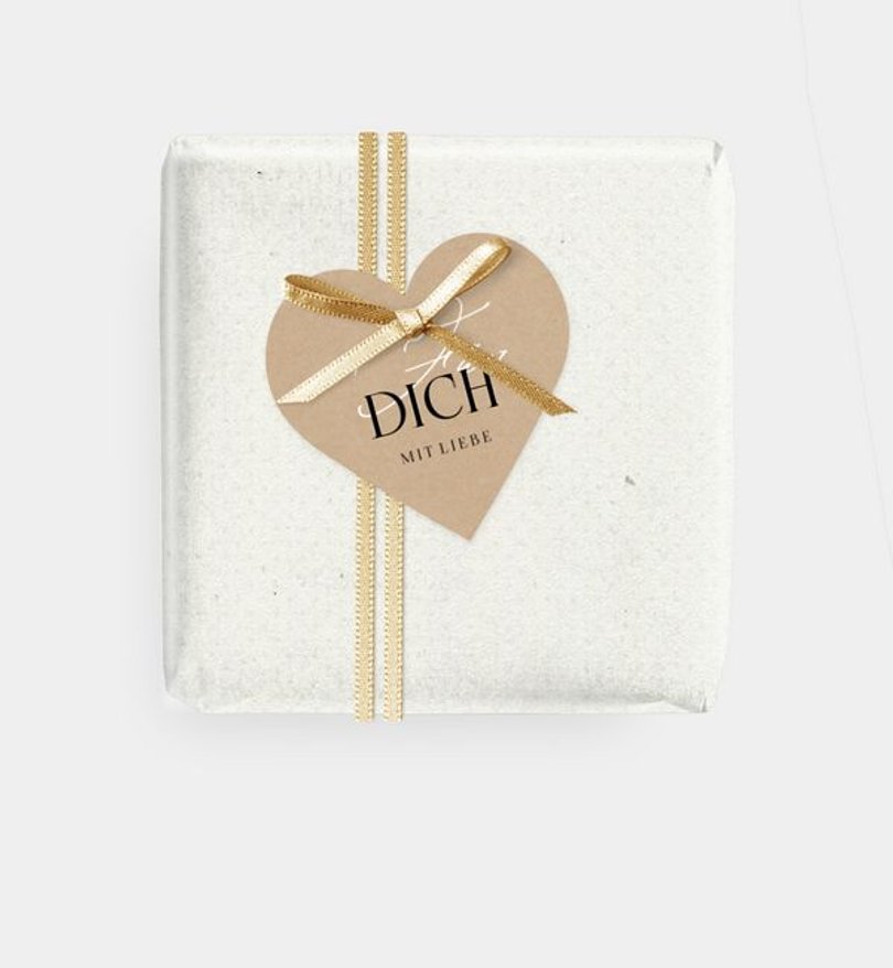 Geschenkanhänger Geburtstag Dynamic Elegance