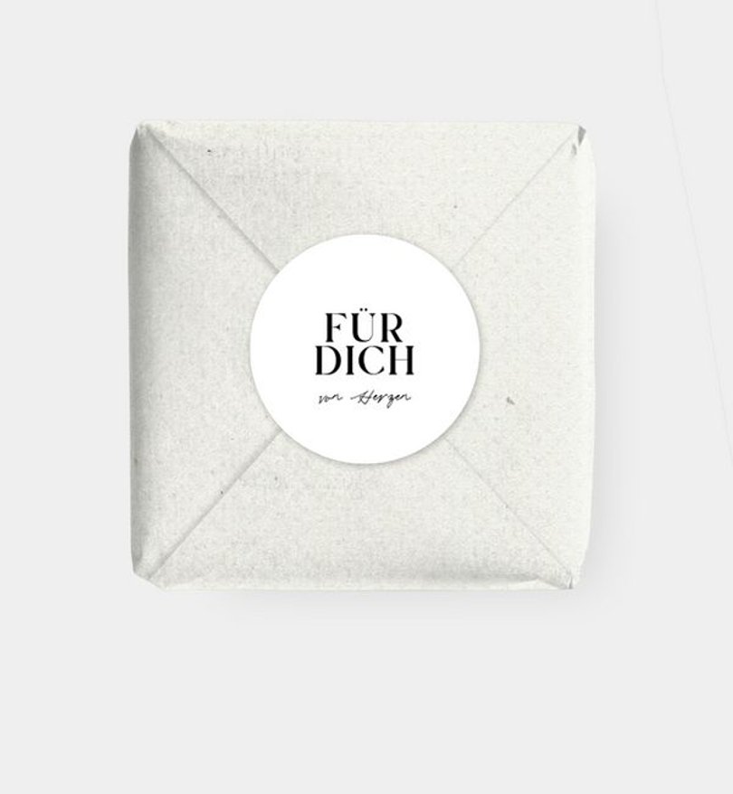 Geschenkaufkleber Hochzeit Grace