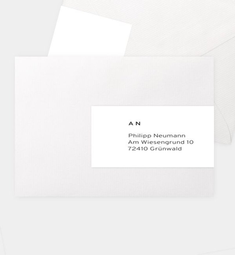 Adressaufkleber Goldene-Hochzeit Ease