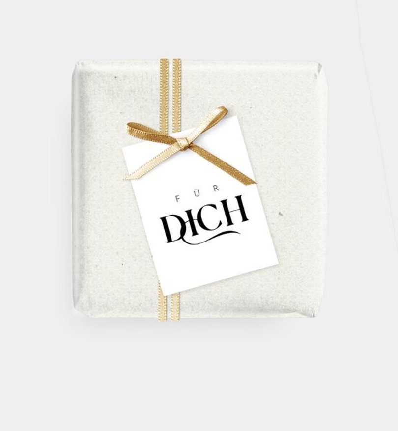 Geschenkanhänger Goldene Hochzeit Graceful