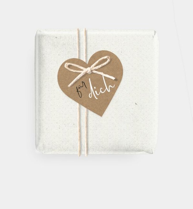 Geschenkanhänger Hochzeit Handmade