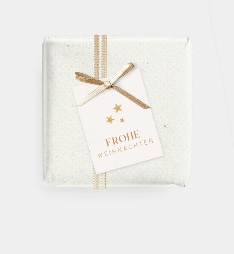 Geschenkanhänger Geschäftlich Sternschweif