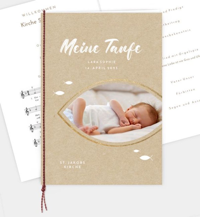 Kirchenheft Taufe Segensfest