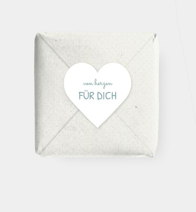 Geschenkaufkleber Geburt Cool Grid