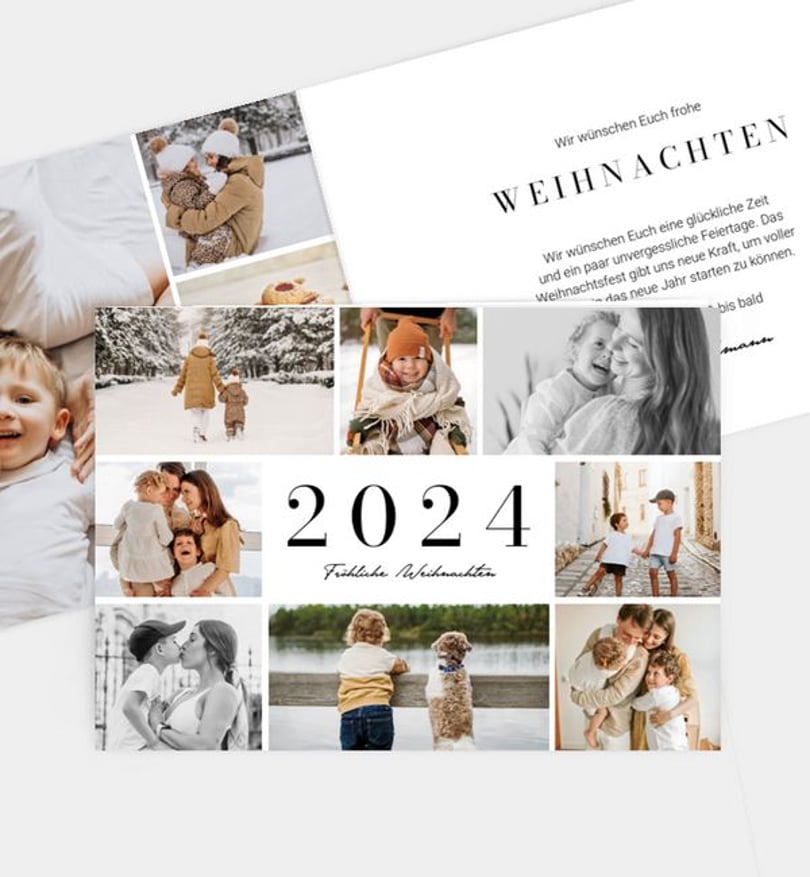 Weihnachtskarte Weihnachten/Privat Collect Memories