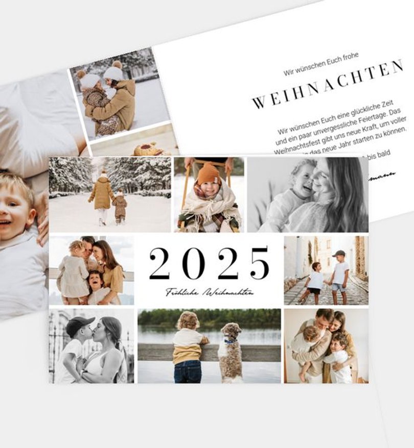 Weihnachtskarte Weihnachten/Privat Collect Memories