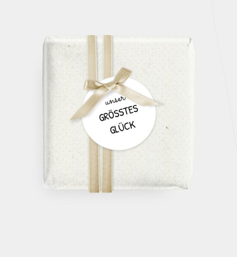 Geschenkanhänger Geburt Cool Grid