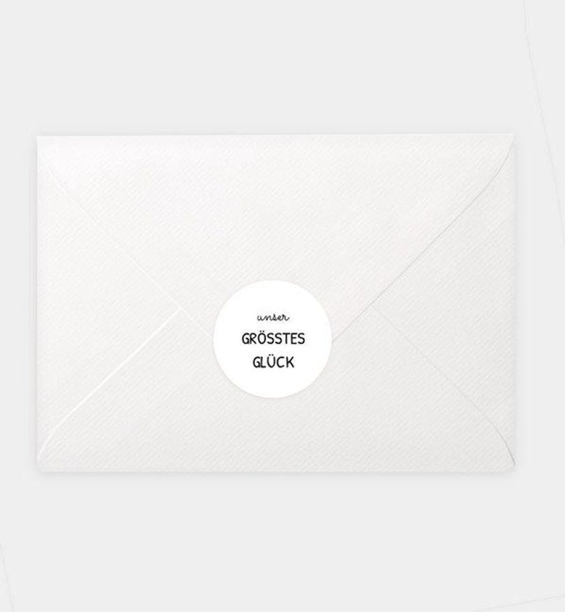 Siegelsticker Geburt Cool Grid