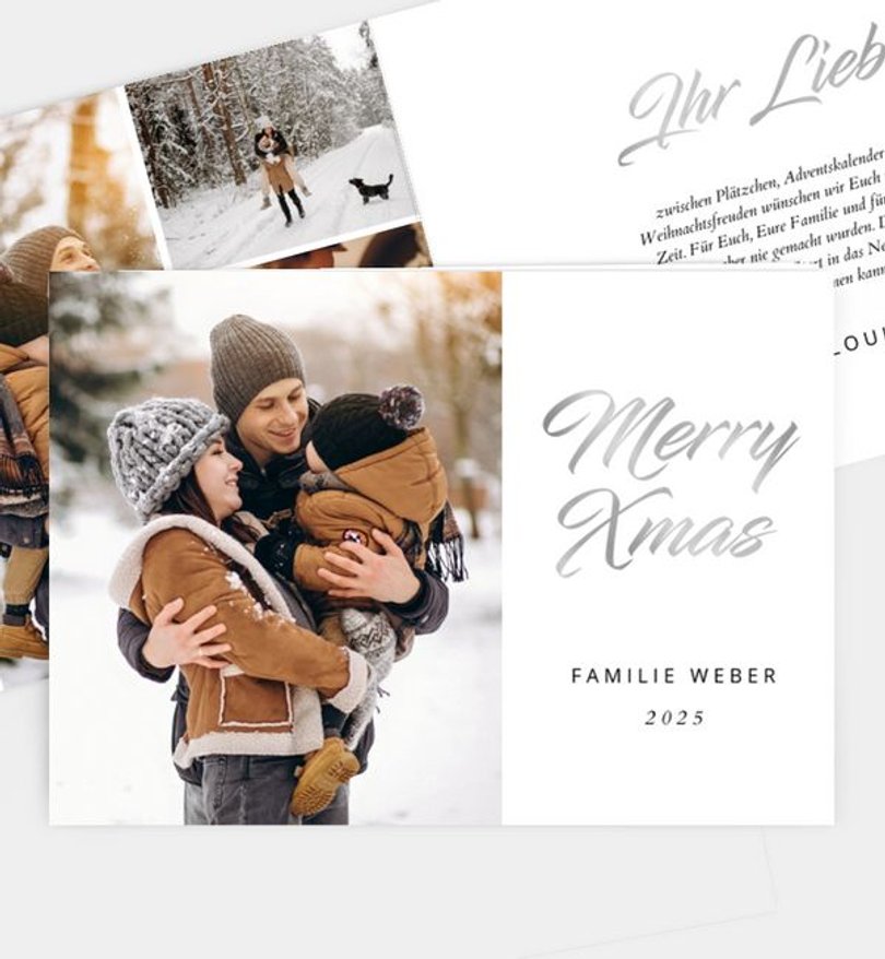 Weihnachtskarte Weihnachten/Privat Gratitude