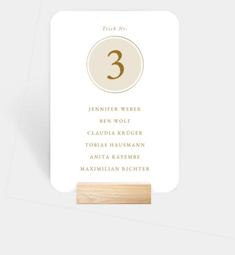 Gruppentischkarte Weihnachten Fotogeschenke