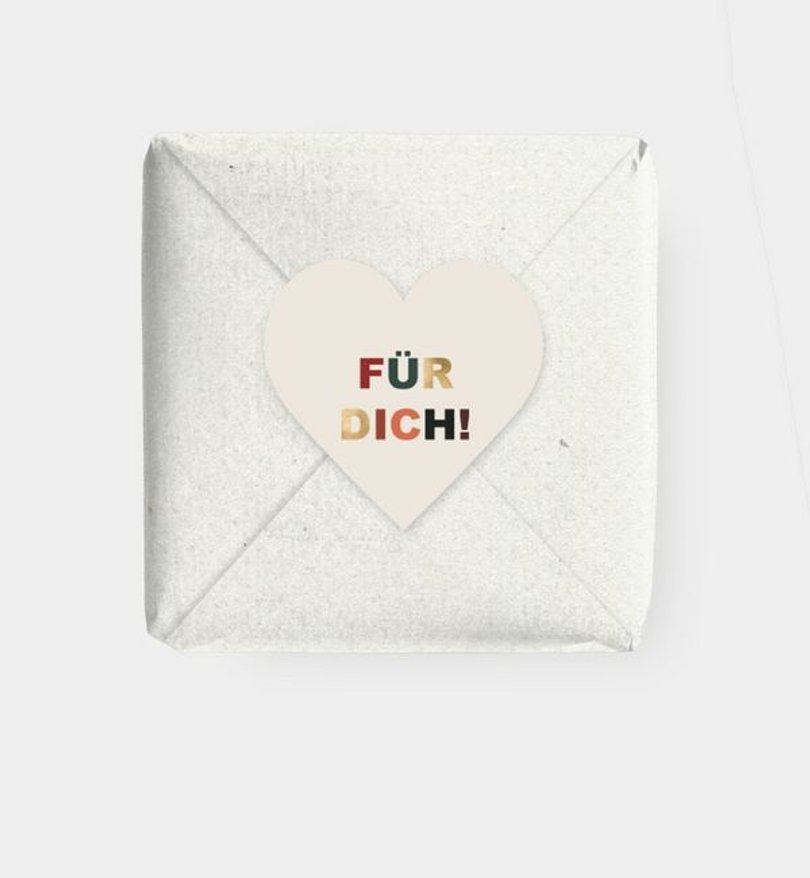 Geschenkaufkleber Weihnachten Christmascard