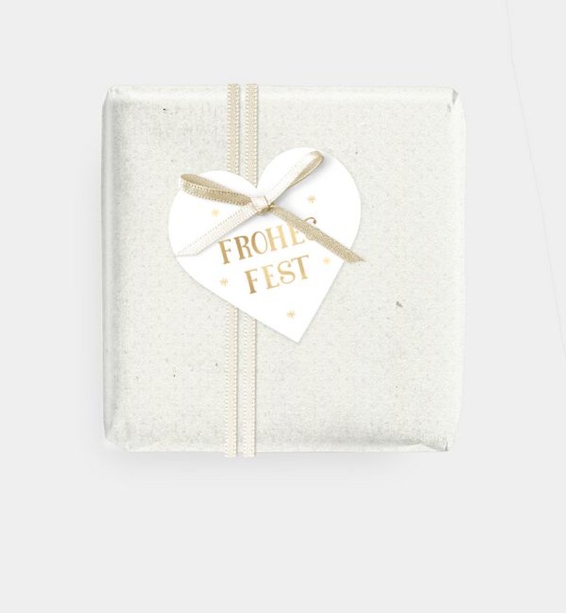 Geschenkanhänger Weihnachten Sparkling tree