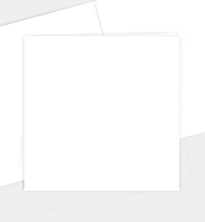 Einladungskarte Allgemein Quadratische Klappkarte