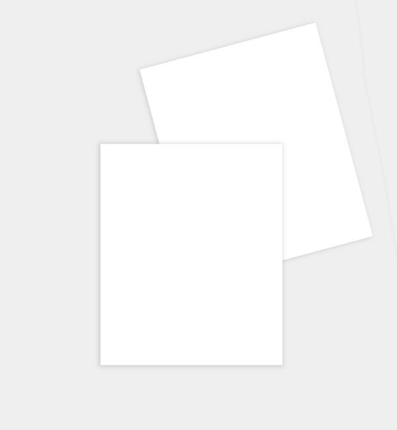 Einladungskarte Allgemein Polaroid Postkarte
