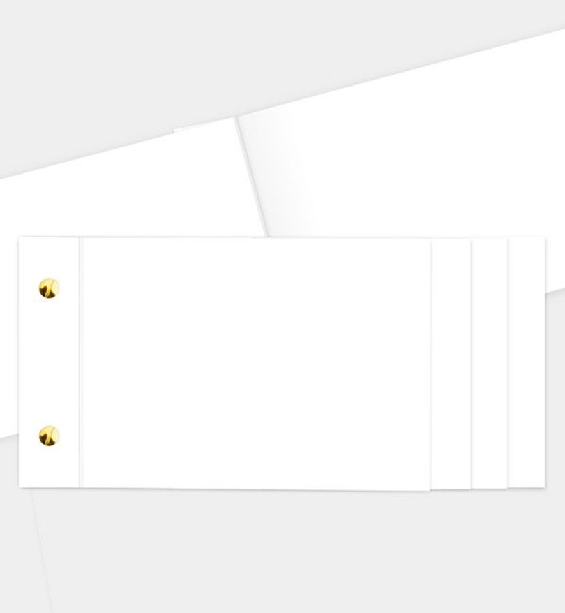 Einladungskarte Allgemein Booklet quer