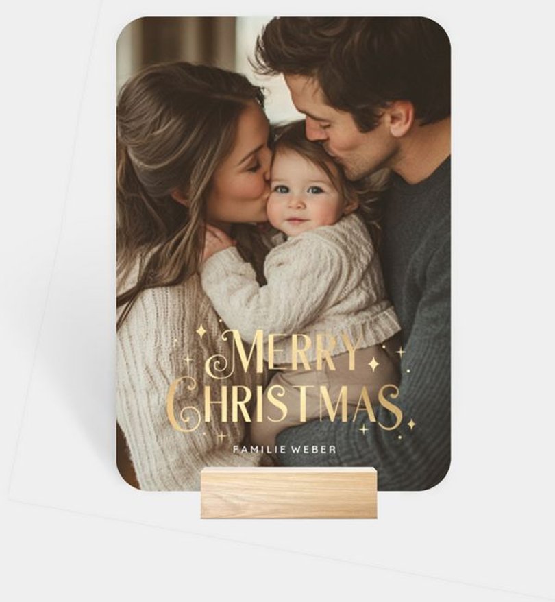 Fotoaufsteller Weihnachten Magic Christmas