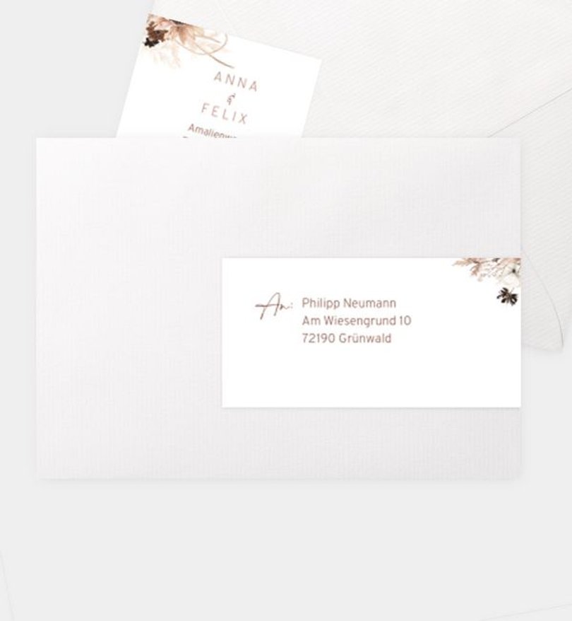Adressaufkleber Hochzeit Precious Yes