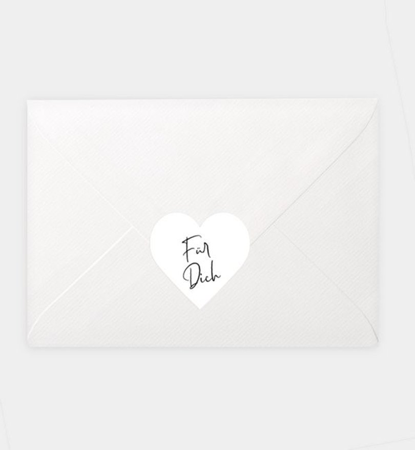 Siegelsticker Hochzeit Only Us