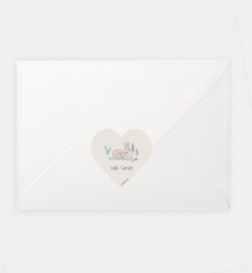 Siegelsticker Geburt Bambi · Nature's Beginnings