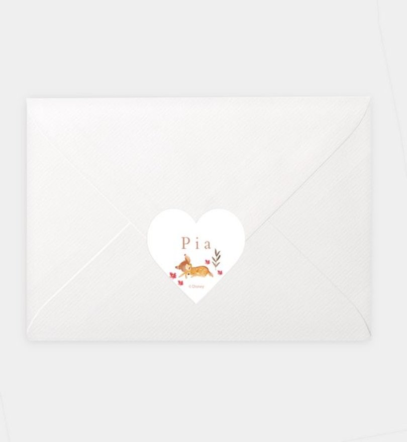 Siegelsticker Geburt Bambi · Bambi Joy