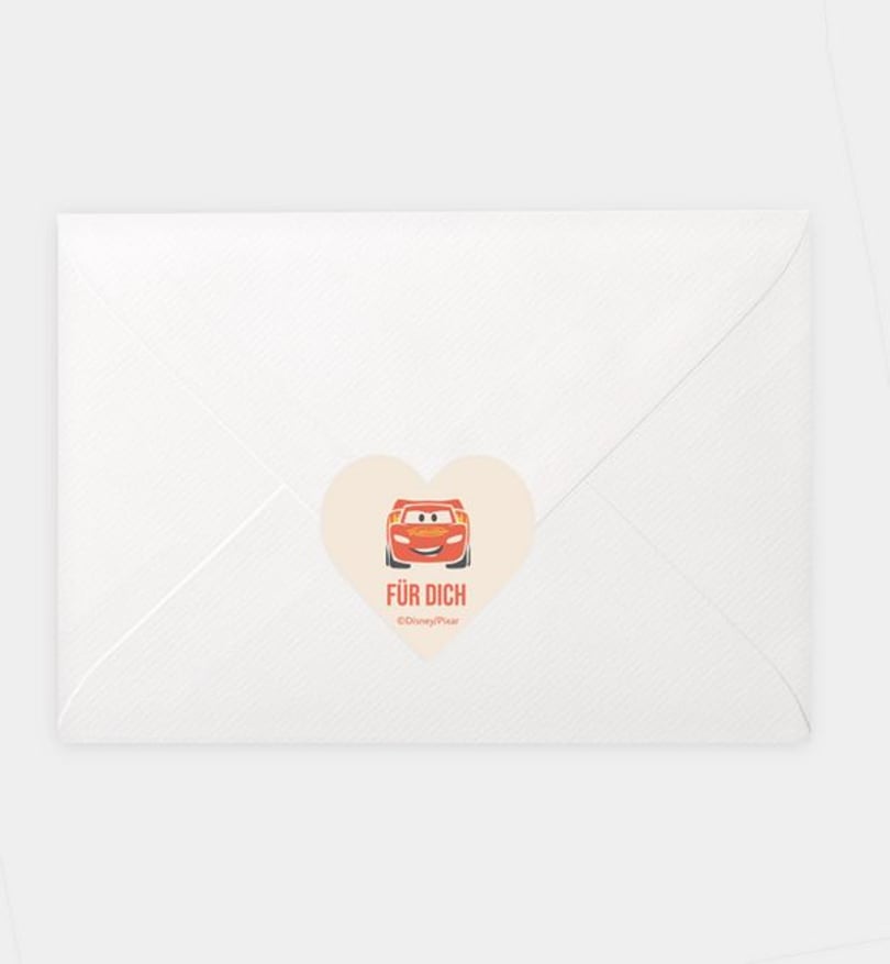 Siegelsticker Kindergeburtstag Cars · All about Cars