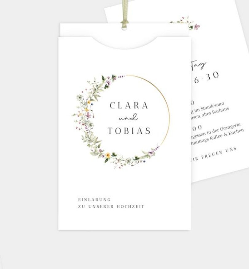 Einladung Standesamt Hochzeit Grow Together