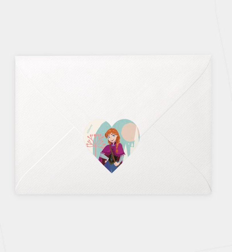 Siegelsticker Einschulung Frozen · Follow Your Heart