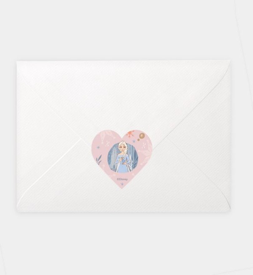 Siegelsticker Einschulung Frozen · Believe In The Journey