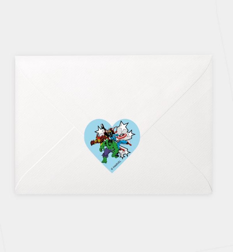 Siegelsticker einschulung/siegelsticker/occasion MARVEL · Avengers