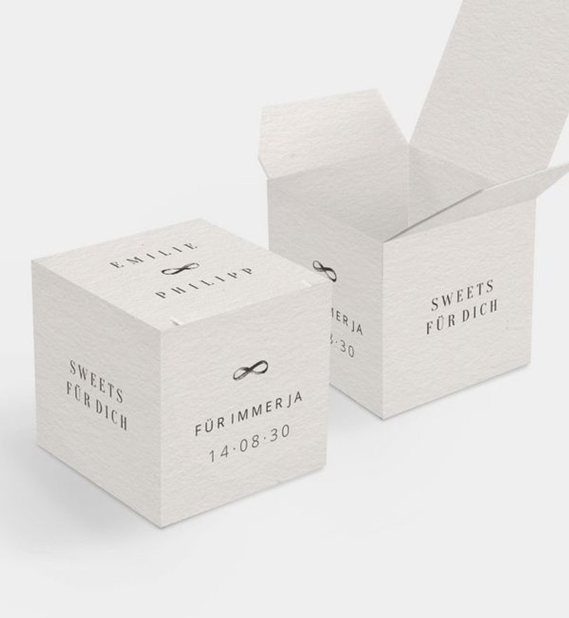 Gastgeschenk Hochzeit Modern Style