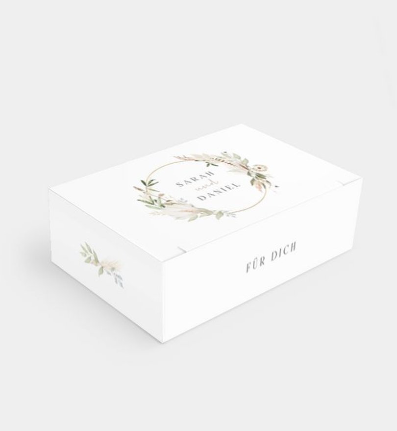 Gastgeschenk Hochzeit Boho Frame