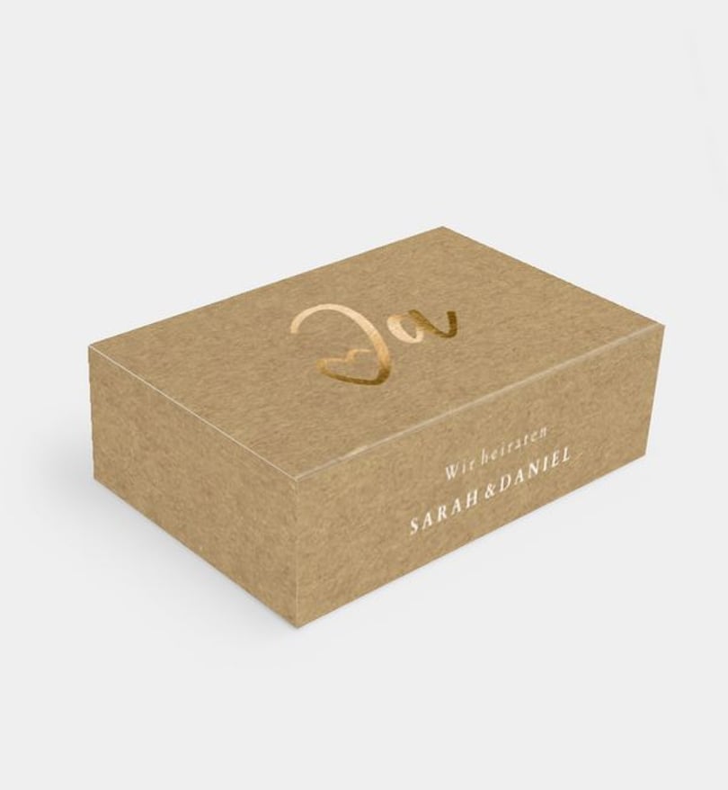 gastgeschenk hochzeit/gastgeschenk/occasion Ja · Mitten ins Herz