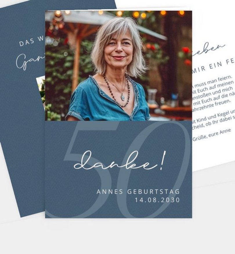 Dankeskarte Geburtstag Elegant Birthday