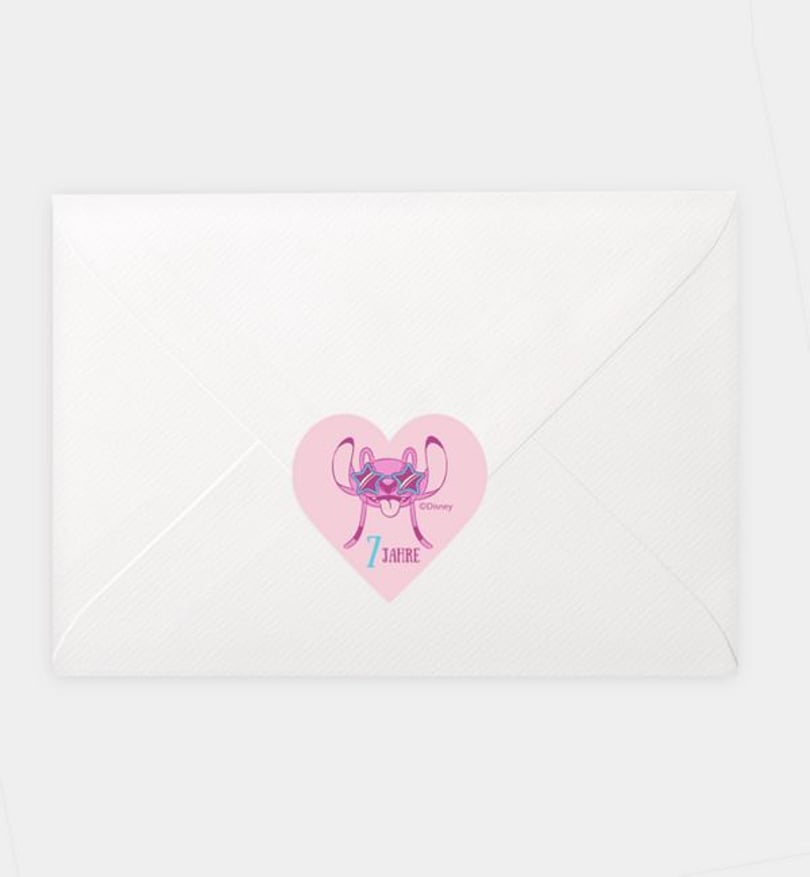 Siegelsticker Kindergeburtstag Stitch · Aloha Birthday