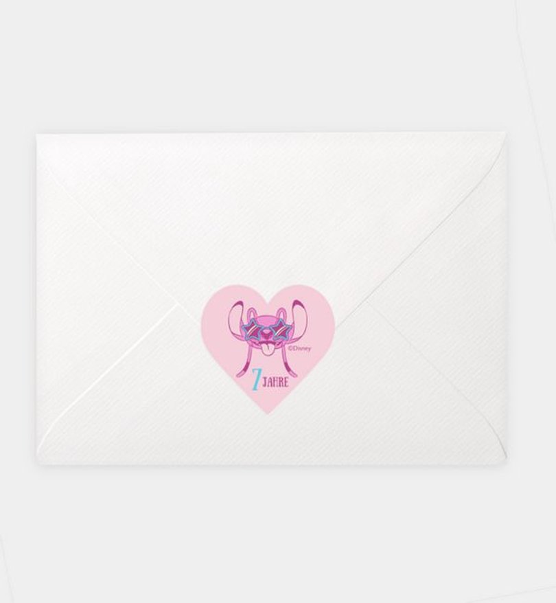Siegelsticker Kindergeburtstag Stitch · Aloha Birthday