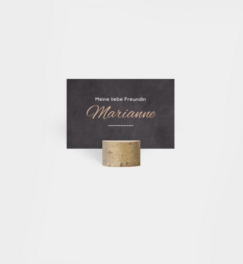 Tischkarte Geburtstag Festtafel