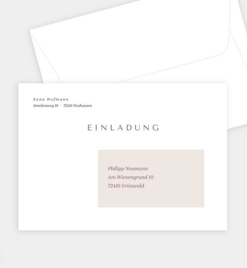 Briefumschlag Geburtstag Collage