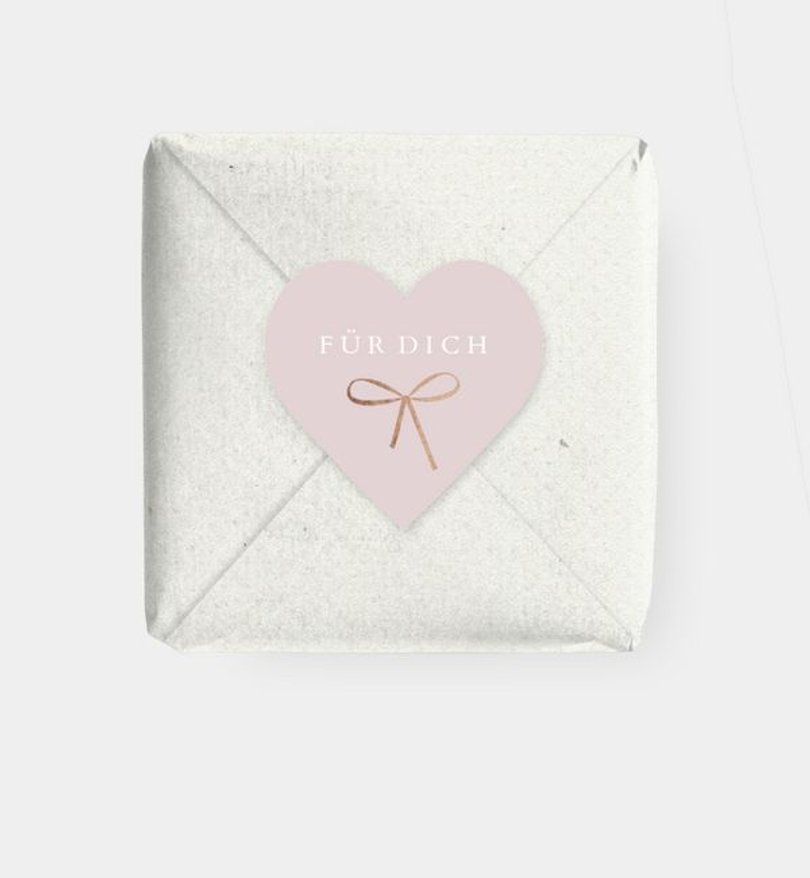 Geschenkaufkleber Geburt Baby Bow