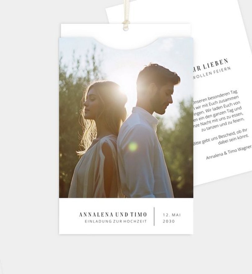 Einladung Standesamt Hochzeit Flow